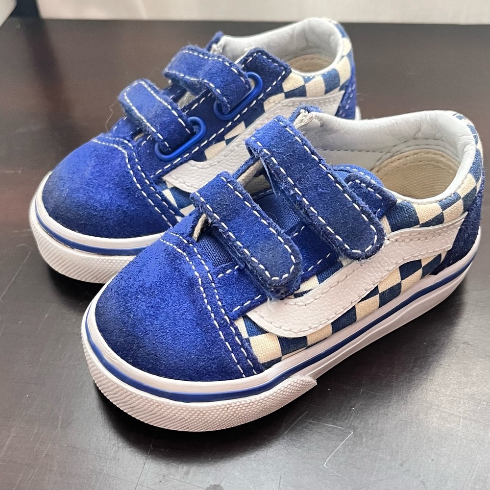 Baby size 3 Checkered Vans